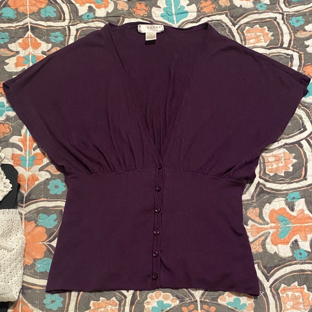 Kenar Deep Purple Women's Blouse